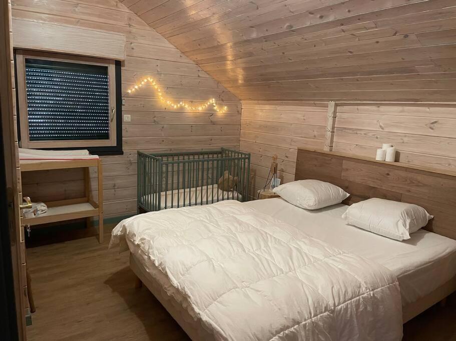 Le Chalet Blanc De Gerardmer Avec Spa Bagian luar foto