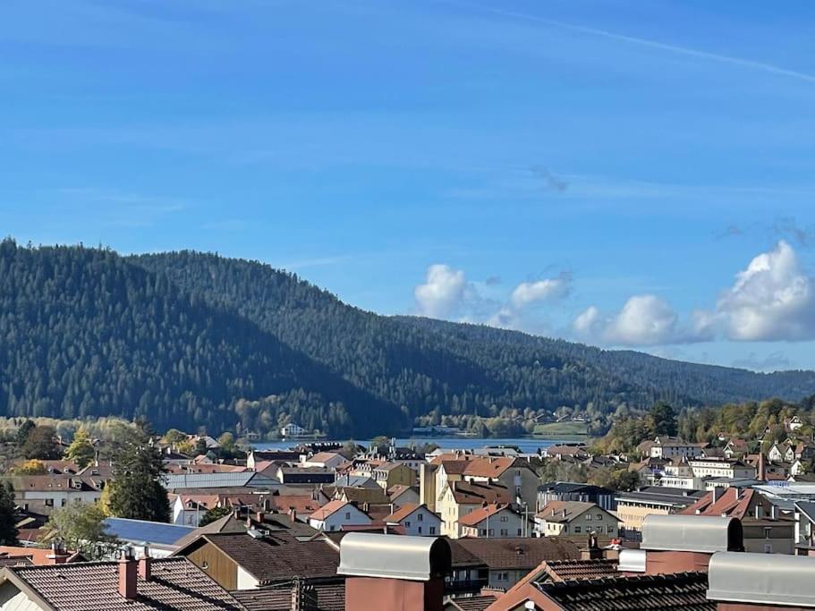 Le Chalet Blanc De Gerardmer Avec Spa Bagian luar foto