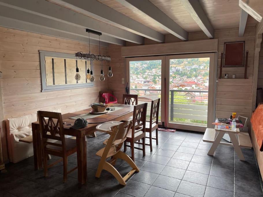 Le Chalet Blanc De Gerardmer Avec Spa Bagian luar foto
