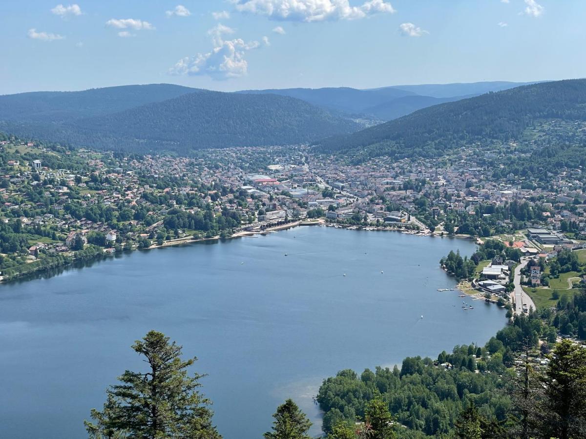 Le Chalet Blanc De Gerardmer Avec Spa Bagian luar foto